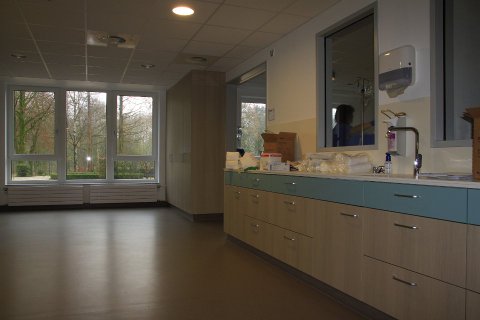 Blick in die Dialyseabteilung