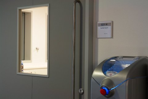 Eingang Infektionsraum
